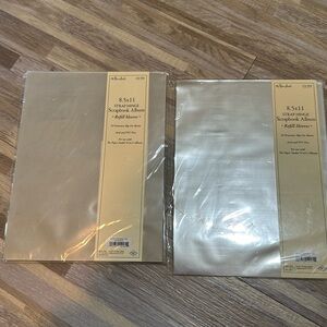 Refill sleeves for scrapbook album